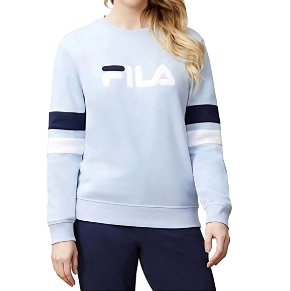 Fila Tops - Fila | Women's Blue Sweatshirt